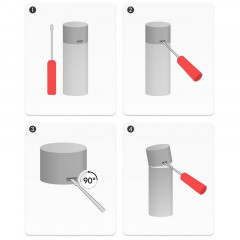 Эмаль аэрозольная металлик KU-1028 Золото Kudo Reflective Finish, 520мл