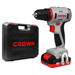 Дрель-шуруповерт аккумуляторная 16В, 1400 об/мин, Crown CT21092H-2 BMC