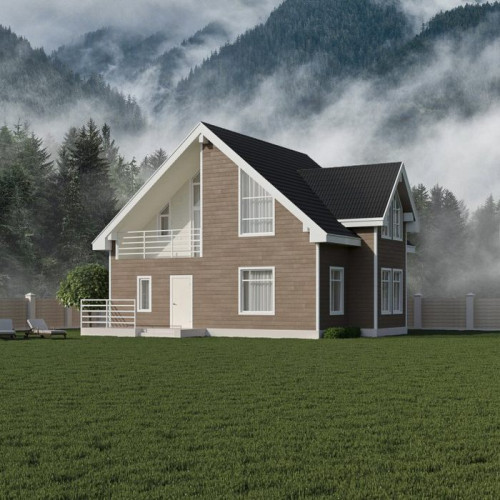 Фиброцементный сайдинг Roofas Click Топаз 12х200(190)х2500мм, 0.5м2