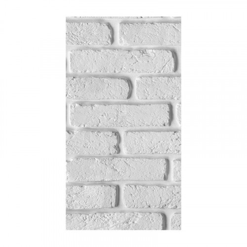 Панель ПВХ Кирпич белый 2700*250*7мм 347, 12шт/8.1м2/уп