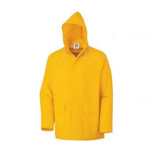 Плащ защитный из полиэстера SGS XXL желтый