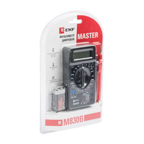 Мультиметр цифровой M830B Universal IEK