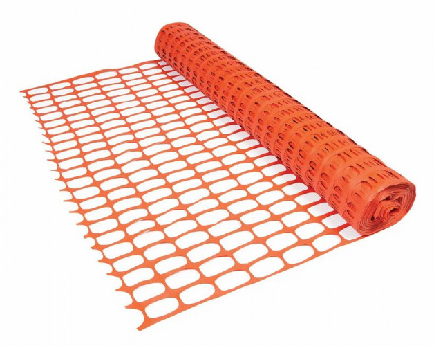 Сетка для аварийного ограждения, ячейка 45х95, 1х50 м Протэкт А-95/1/50
