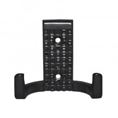 Крючок-вешалка с полимерным покрытием N29 черная РемоКолор 70-0-725