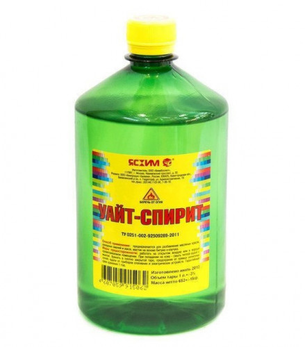 Растворитель Уайт-спирит 0,5л ТУ Ясхим