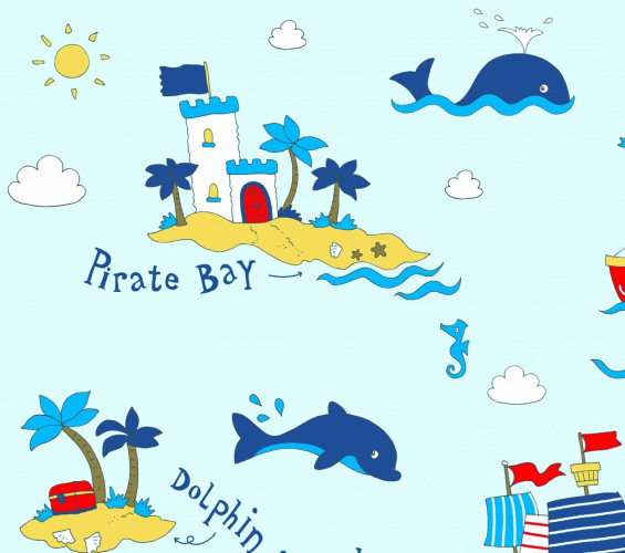 Обои виниловые на флизелиновой основе Erismann Baby Boom 10*1,06м 3774-4