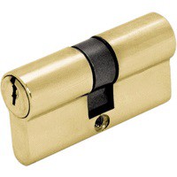 Цилиндровый механизм ключ/ключ S 60 M золото Шлосс 03008