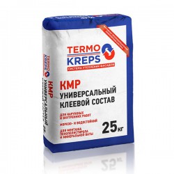 Клеевой состав для ППС и минваты КРЕПС KMP Termokreps ЗИМА, 25 кг