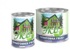 Грунт ГФ-021 красно-коричневый ЭКО 20 кг