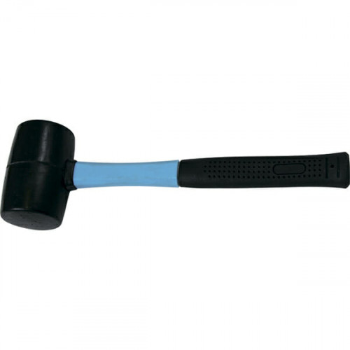 Киянка резиновая 450гр фибергласовая ручка T4P 3304012