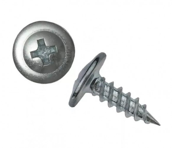 Саморез прессшайба цинк 4,2*19 мм. острый, 15 кг.