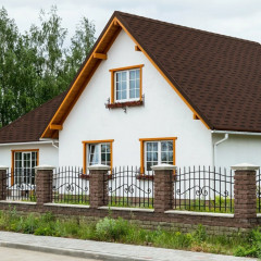 Гибкая мягкая черепица Шинглас (Shinglas) Фазенда, Коричневый 2,6 м2, Технониколь