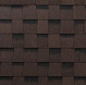 Гибкая мягкая черепица Шинглас (Shinglas) Фазенда, Коричневый 2,6 м2, Технониколь