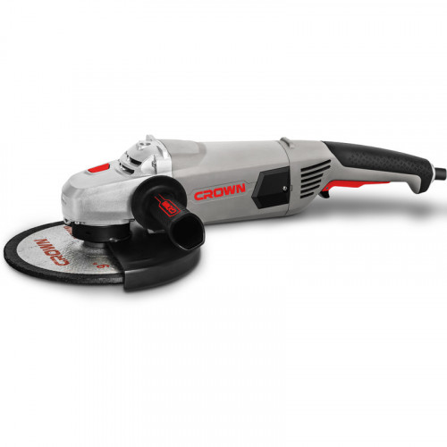 Углошлифовальная машина УШМ 230мм, 2200 Вт, 6500 об/мин Crown CT13500-230N