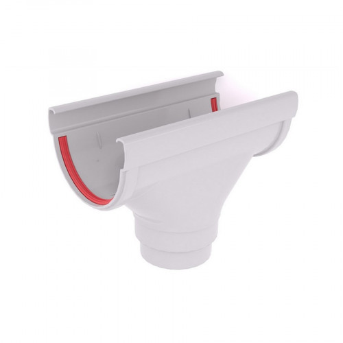 Воронка желоба ПВХ, Белый Grand Line Design D135/90