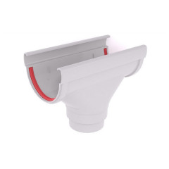 Воронка желоба ПВХ, Белый Grand Line Design D135/90