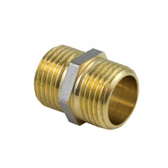 Ниппель латунный 1/2&quot;, наружная/наружная резьба Aqualink