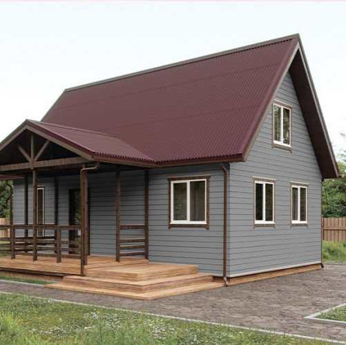 Лист Ондулин (onduline) Smart коричневый 1,95x0,95м