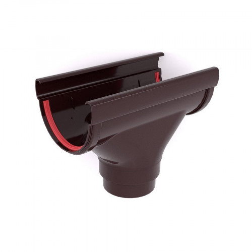 Воронка желоба ПВХ, Шоколад Grand Line Design D135/90