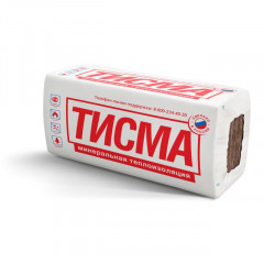 Минеральная вата ТИСМА S38 (50х1300х600мм) 16шт. 12,48м2 (0,624м3) KNAUF INSULATION