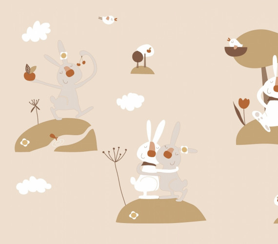 Обои виниловые на флизелиновой основе Erismann Baby Boom 10*1,06м 3780-2