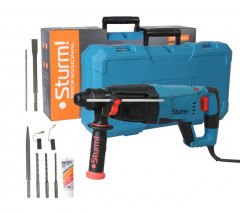 Перфоратор электрический SDS plus 950 Вт, 1100 об/мин, 3 режима Sturm RH25956PBR