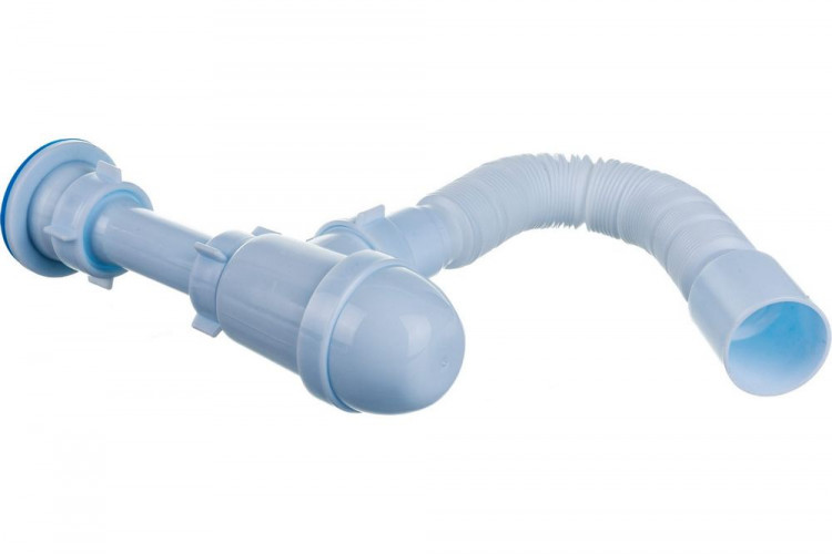 Сифон с гибкой трубой 1 1/2х40, 40х50мм Ани пласт С0110