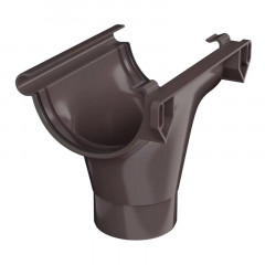 Воронка желоба ПВХ, Коричневый Макси Технониколь 638171