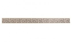 Бордюр напольный Крит 600*25мм бежевый с гравировкой Керамика Будущего