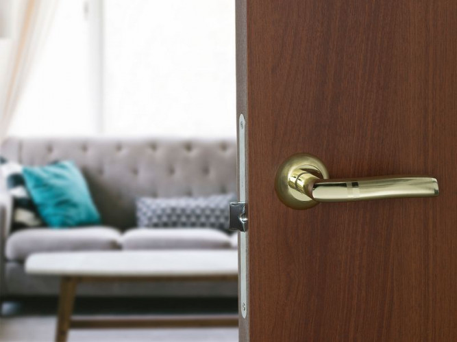 Ручка раздельная FZ 02 SG Матовое золото