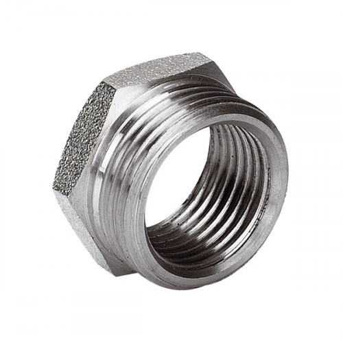Футорка латунная 3/8"-1/2", внутренняя/наружная резьба Aqualink
