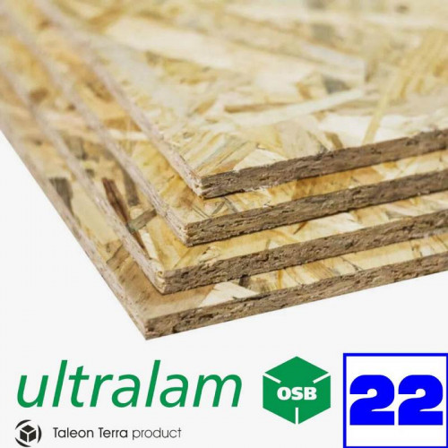 Плита ОСБ 22мм 2500х1250 OSB-3 Ultralam Талион Торжок