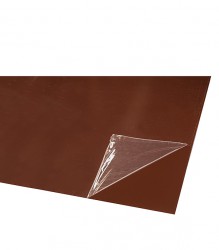 Лист плоский стальной коричневый шоколад 0,4х1250х3000 мм