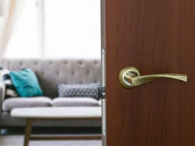 Ручка раздельная FZ 03 SG Матовое золото