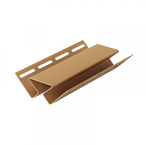 Внутренний угол для винилового сайдинга 3050мм, карамель Деке PREMIUM