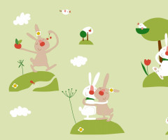 Обои виниловые на флизелиновой основе Erismann Baby Boom 10*1,06м 3780-4