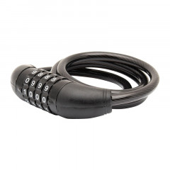 Замок тросовый d=10мм, 800мм кодовый изменяемый Schloss 79022