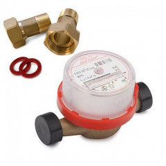 Счетчик воды универсальный СГВ-15 Бетар с монтажным комплектом