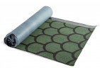 Рулонная черепица самоклеящаяся зеленая, бобровый хвост 8х1м, Технониколь