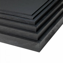 Полиэтилен низкого давления листовой ПНД 4мм 1500х3000мм Черный, без УФ, INKULEN