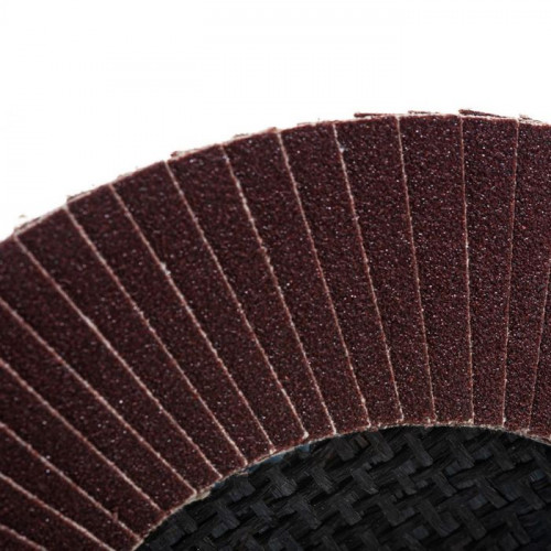 Круг шлифовальный лепестковый, 125*22мм, Р180, Vertextools 12600-180