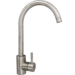 Смеситель для кухни одноручный, нержавеющая сталь Ремоколор 67-0-780