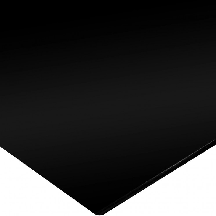Оргстекло (акрил) 2050х3050х1.5мм (черный глухой) Kiwi Полигаль