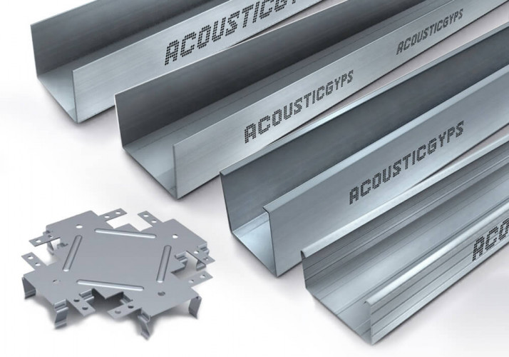 Профиль стоечный усиленный ПС 50/50 3м АкустикГипс ТехноСонус