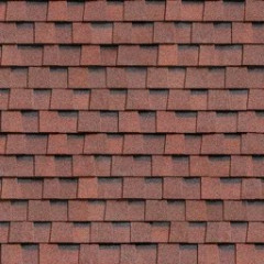 Гибкая мягкая черепица Шинглас (Shinglas) Ранчо, Красный 2м2, Технониколь