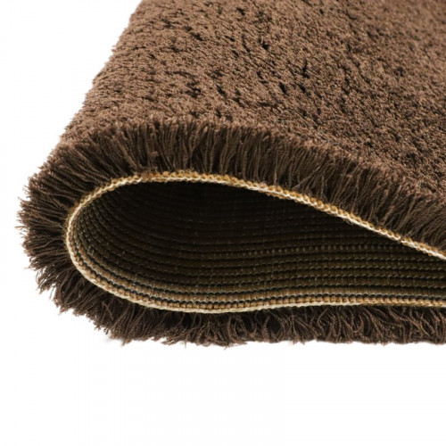 Ковровое покрытие Gold Shaggy 01800A D Brown, 2м, коричневый, Oz Caplan (нарезка)