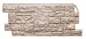 Фасадная панель Камень дикий 465х1123мм (0,44м2), Песочный