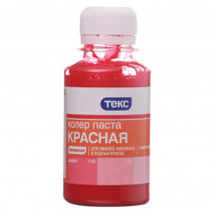 Колеровочная паста N1 красная Текс 0,1л