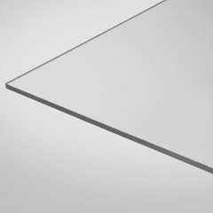 Монолитный поликарбонат 2050х3050х4мм (прозрачный) Колибри Полигаль