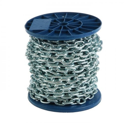 Цепь сварная короткозвенная оцинкованная DIN 766, 3мм (60м)